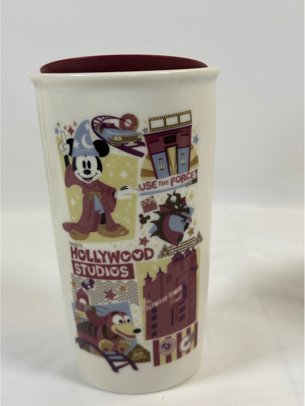 Starbucks Hollywood Studios Ceramic Travel Mug with Lid
